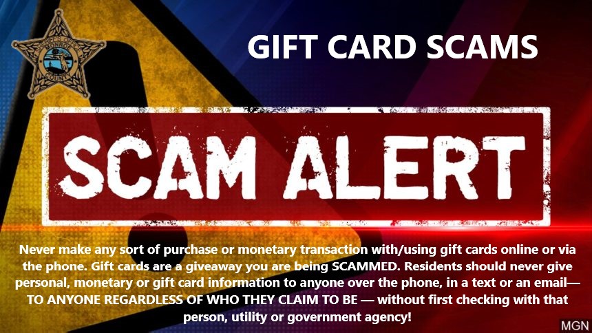 Gift Card Scam Alert